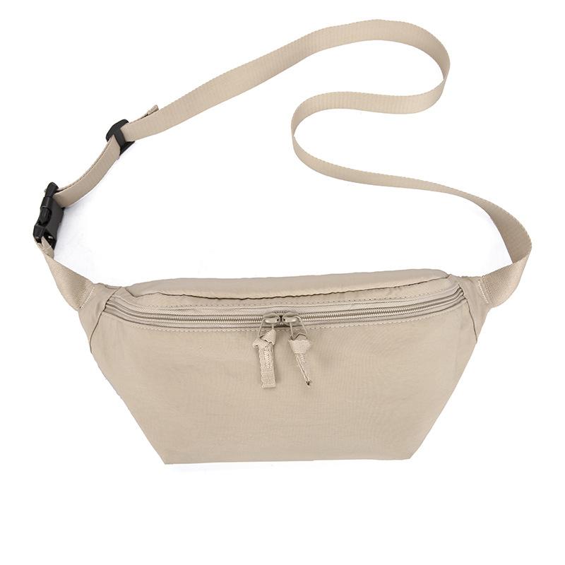 Japanese Breast Bag Women'S Fashion Summer Leisure Simple Messenger Bag Sports Couple Small Bag Versatile Hong Kong Style Fanny Pack Men