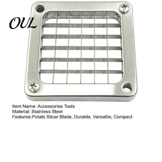 Replacement Food Chopper Blade Stainless Steel Vegetable Cutter Blade, Fruit Cutting Machine Durable Manual Tool, Potato Slicer for Kitchen