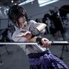 Anime Uchiha Sasuke Cosplay Kostym topp byxor bälte Cos Konvent gåva vuxen Unisex-version