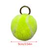 Cute Tennis Plush Tennis Car Keychain Pendant Ins Plush Ball School Bag Hanging Ornaments For Girls Gift
