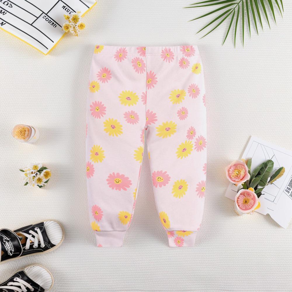 

Newborn Baby Cotton Pants - Thin Outwear for Spring & Autumn (0-2 Years) 68cm (3-6 Months)