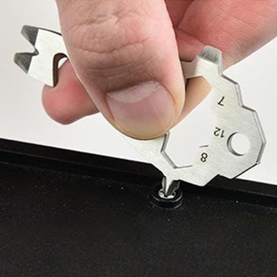 Outdoor Bottle Opener Portable Wear-resistant Outdoor Gear EDC Keychain Multi-Tool Wrench for Daily