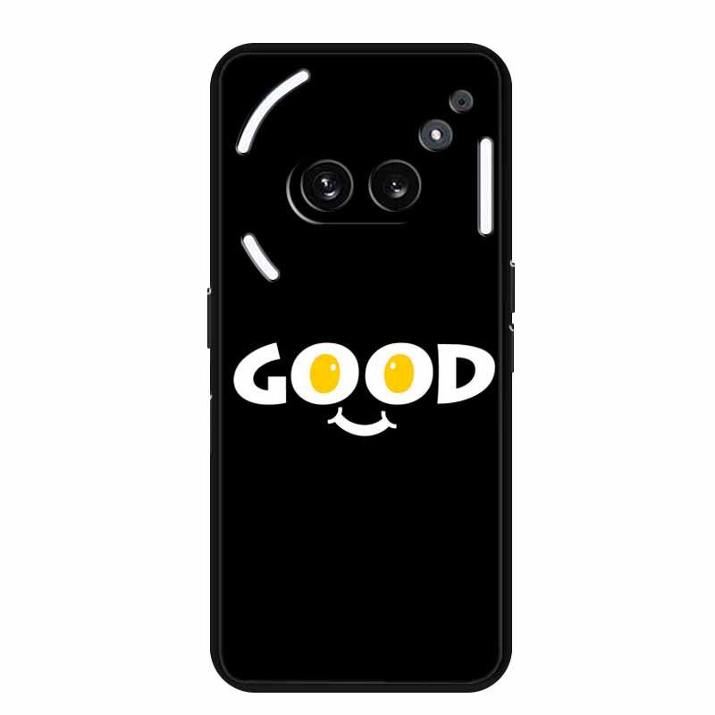 Nothing Phone 2A Luminous Hole TPU Case - Personalized Simple Color Design