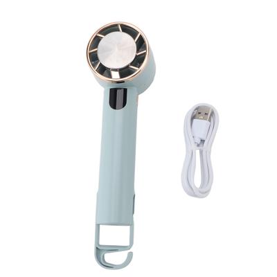 Mini Portable Fan Handheld Semiconductor Cooling Fan 3 Speed Small Desk Fan USB Rechargeable for