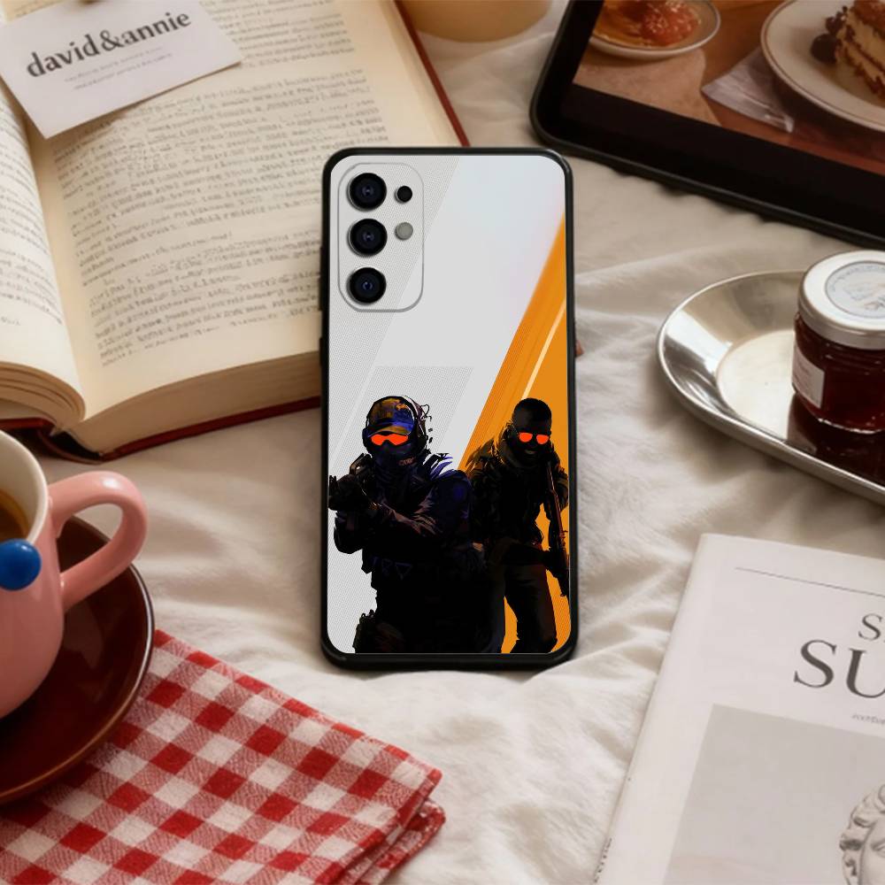 G-Game C-CS2 C-Counter S-Strikes   Phone Case For Samsung S 25,24,23,22,30,21,10,9,Ultra,Plus,Lite,FE,4,5 G Soft Black Case Samsung S25