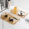 Premium Home Living Room Tea and Water Cup Tray - Elegant Desktop and Dining Plate