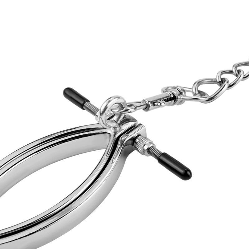 Pussy Clamps,Opens Up Labia Lips Vaginal Expander,Expose Clit Vagina Expansion,Clitoris Clip,Slave Sex Toys For Couples