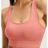 Sutien sport cu închizătoare racerback pentru femei, rezistent la șocuri de înaltă intensitate, pentru fitness, yoga, sport