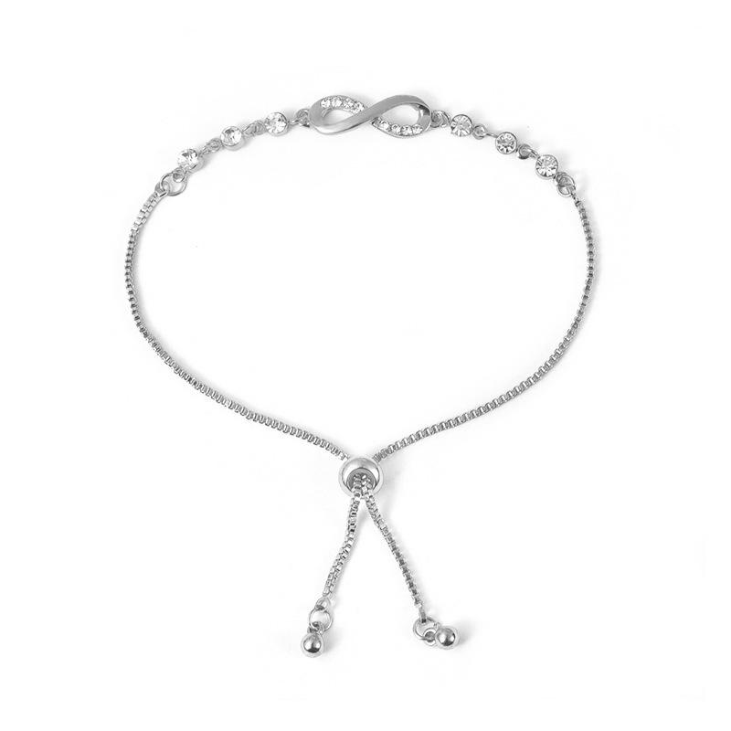 Infinity Love Cross-Border Eight-Character Bracelets - All-Match Hand Jewelry