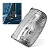 Mirror Signal Lens Pair for Transit MK8 Exterior Light Repair, Clear Indicator Lens Set with Left Right Coverage and Part 1847389 1847387