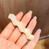 Korean Sweet Texture Wavy Duckbill Hairpin Clip