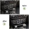 Zentralsteuerungs-Fenster-Linke-Taste-Panel-Zierabdeckung für Jeep Wrangler JL 18+