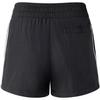 Adidas Originals SS24 Short Shorts Series Striped Comfortable Elastic Sports Shorts Women Shorts Black KA3924