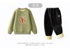 Children's New Year's Clothing Spring Hoodie with Fleece for Boys