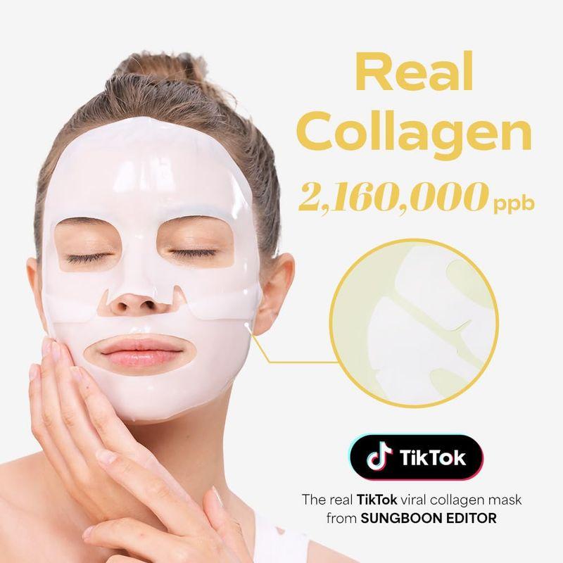 SUNGBOON EDITOR Deep Collagen Niacin Vita C Brightening Mask (4ea)
