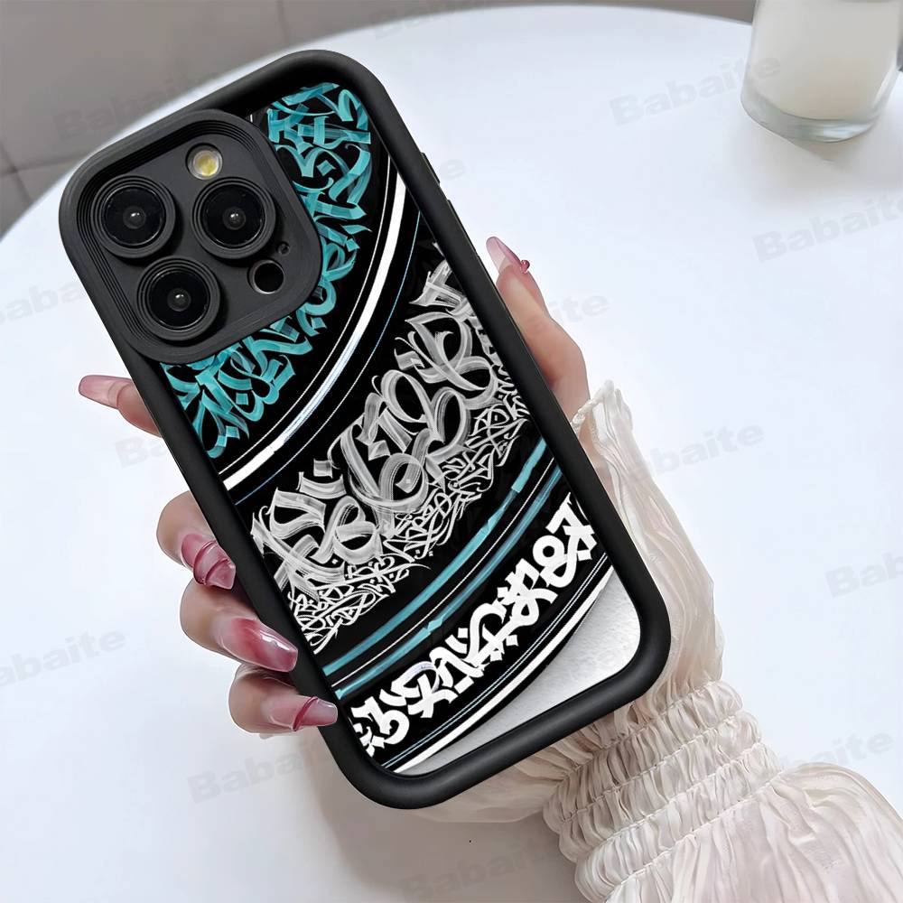 Pokras Lampas Art Graffiti Phone Case For IPhone 17 16 15 14 13 Pro Max Plus 12 11 Cover