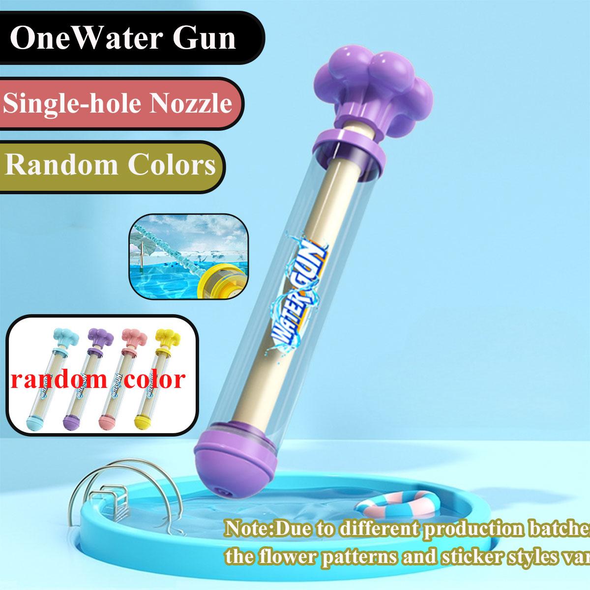 

Случайные 2/1 Водные пистолеты для детей Брызгающие 3 типа насадок Водный бластер Пистолет Игрушка для улицы Игра в бассейне Стрельба Пляж