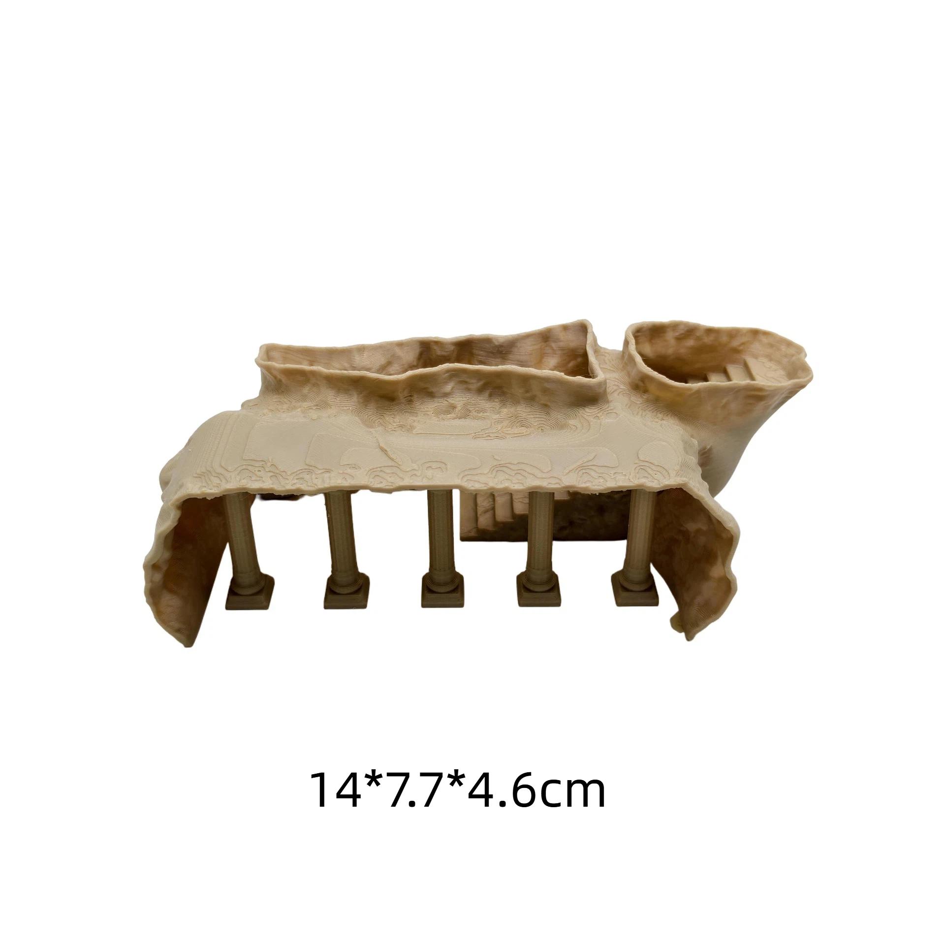 

Fish Tank Underground Cave For Fish Shrimp Reptile Shelter Hiding Houses 3D Printing Tunnel Cave Landscaping Aqaurium Decoration