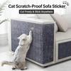 Sofa Furniture Protector Climbing Mat Cat Scratching Board & Furniture Protector Cushion Self Adhesive Trimmable Cat Accessories