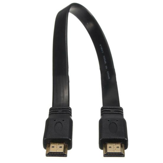 High Speed Male To Male Plug HDMI-compatible Flat Cable Cord for Audio Video AV HDTV PS3