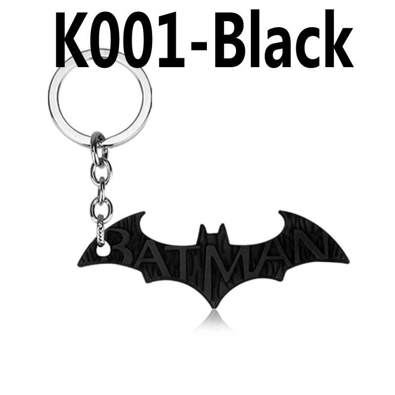 Bat Pendants Keychain Toy Superheroes Movie Jewelry Car Key Ring Bags Accessories for Men Women Fans Gifts Souvenir