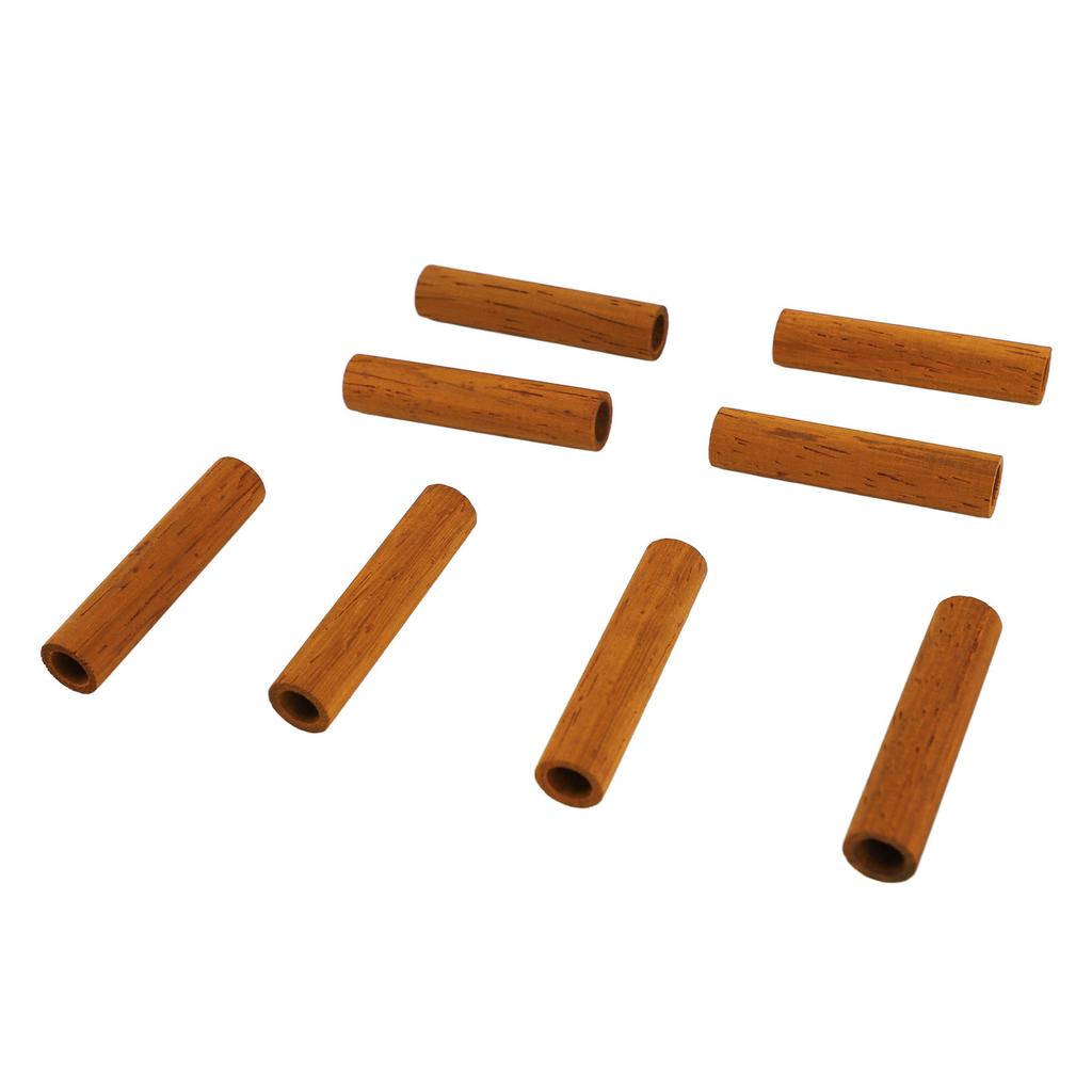 8Pcs Truss Rod Tube Rosewood Practical Guitar Truss Rod Tube Replacement for Maintenance DIY