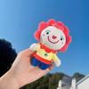 Portachiavi Cartone Animato Clown Ciondolo Peluche - Carino Accessorio per Zaino da Circo.