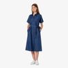 [lacoste] Women's Belted Short-Sleeve Shirt Dress EF306E-56G36L