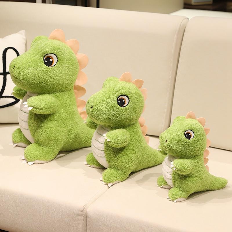 Giocattoli Morbidi di Peluche a Tema Dinosauro Adorabili Peluche Ripieni Bambole Compagno Dinosauro Ruggito Regali per Feste di Compleanno Per Amici