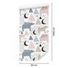 Teddy bears in the mountains wallpaper for living room and bedroom 50x1000