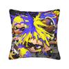 SPLATOON 3 Square Pillow Case Inkling Video Games Cushion Cover Funny Polyester Decor Pillowcover for Car 45*45cm