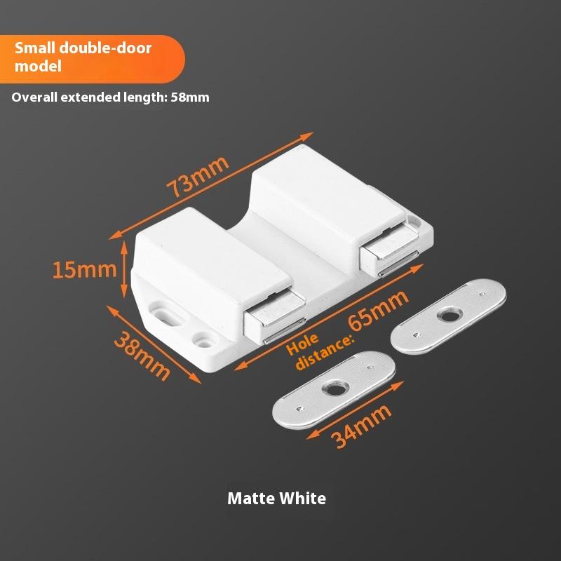 

Магнитные защелки Push To Open Нажатие на дверную панель Ящик Двери шкафа для одежды Выталкиватель Без ручки Сильный магнитный доводчик двери A7 1PCS