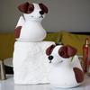 Adorno Creativo de Patito Lindo y Jack Russell Terrier de Simulación Impreso en 3D