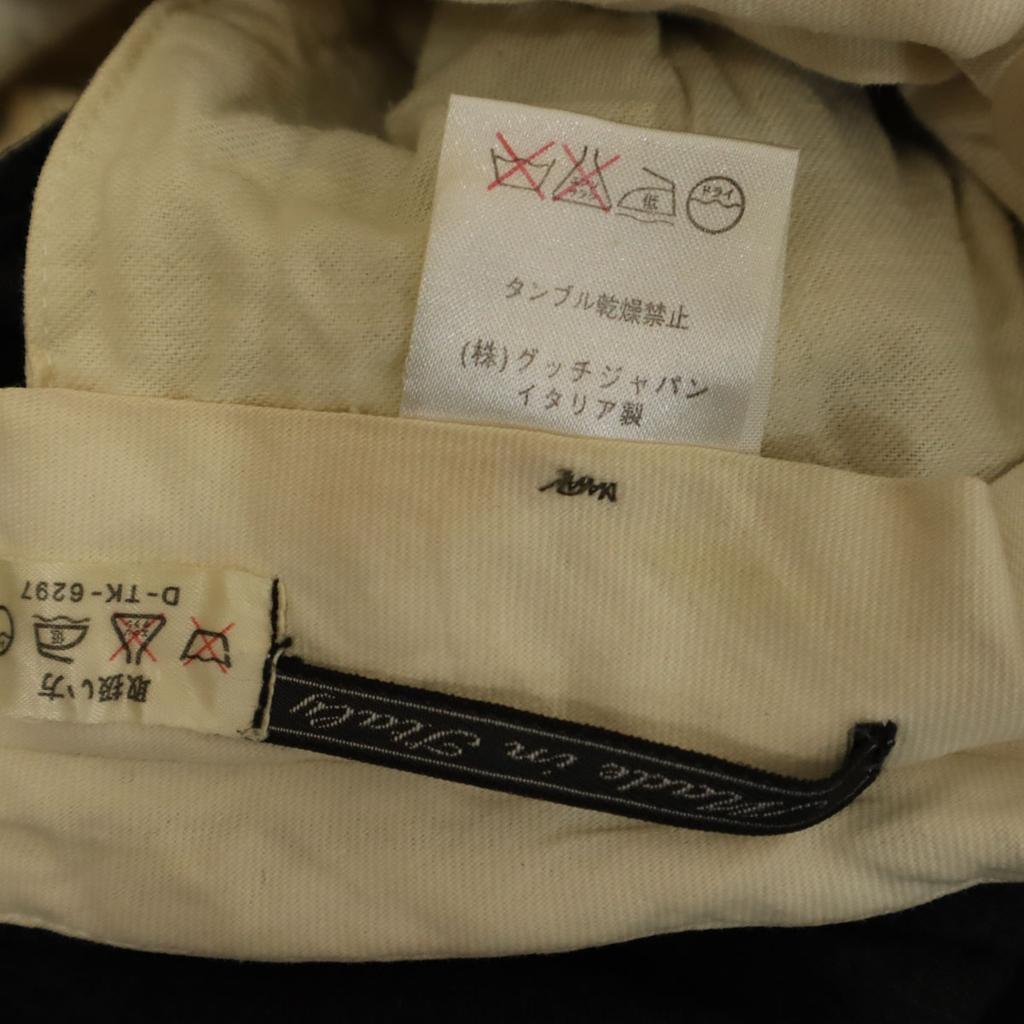 Gucci Made In Italy Wool Pants 46 Black Men's Used