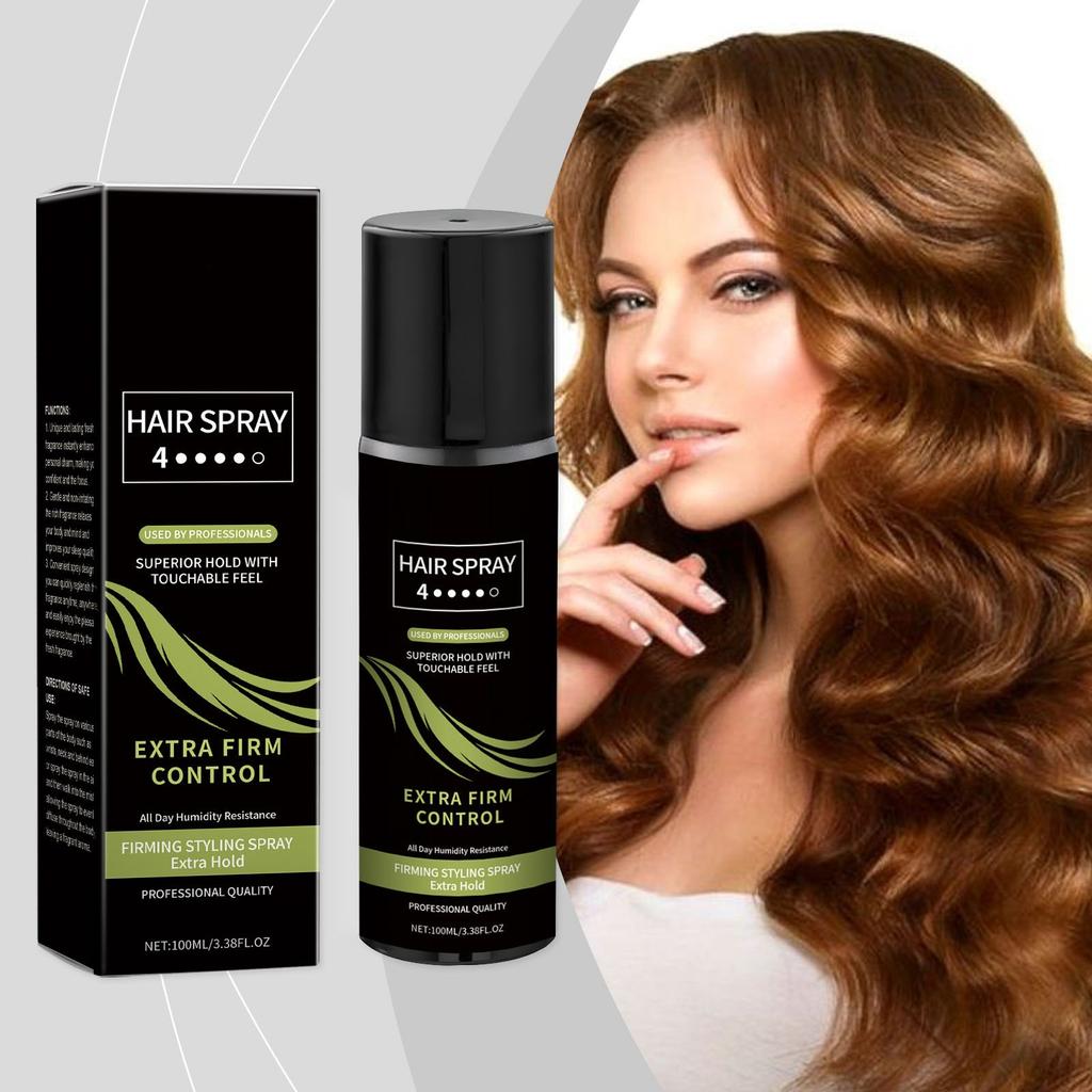 Hair Styling Spray, Light Styling Nourishes Hair, Creates Curls, Braids And Fluffs Hair Spray 100ml