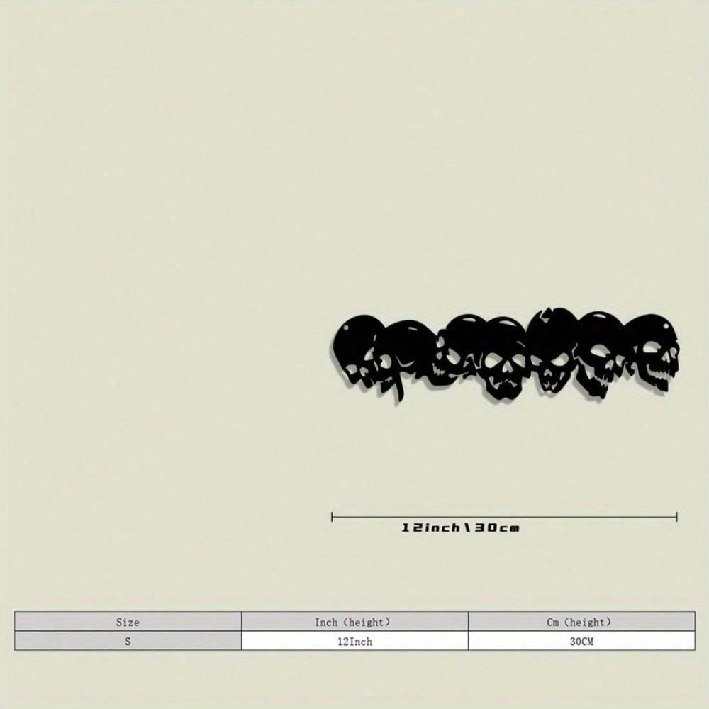 

Vintage Metal Skull Wall Art Gothic Iron Vine Decor Home Gothic Home Decor Edgy Statement Piece Room Decoration Bedroom Living Room Wall Hanging TY7792-1