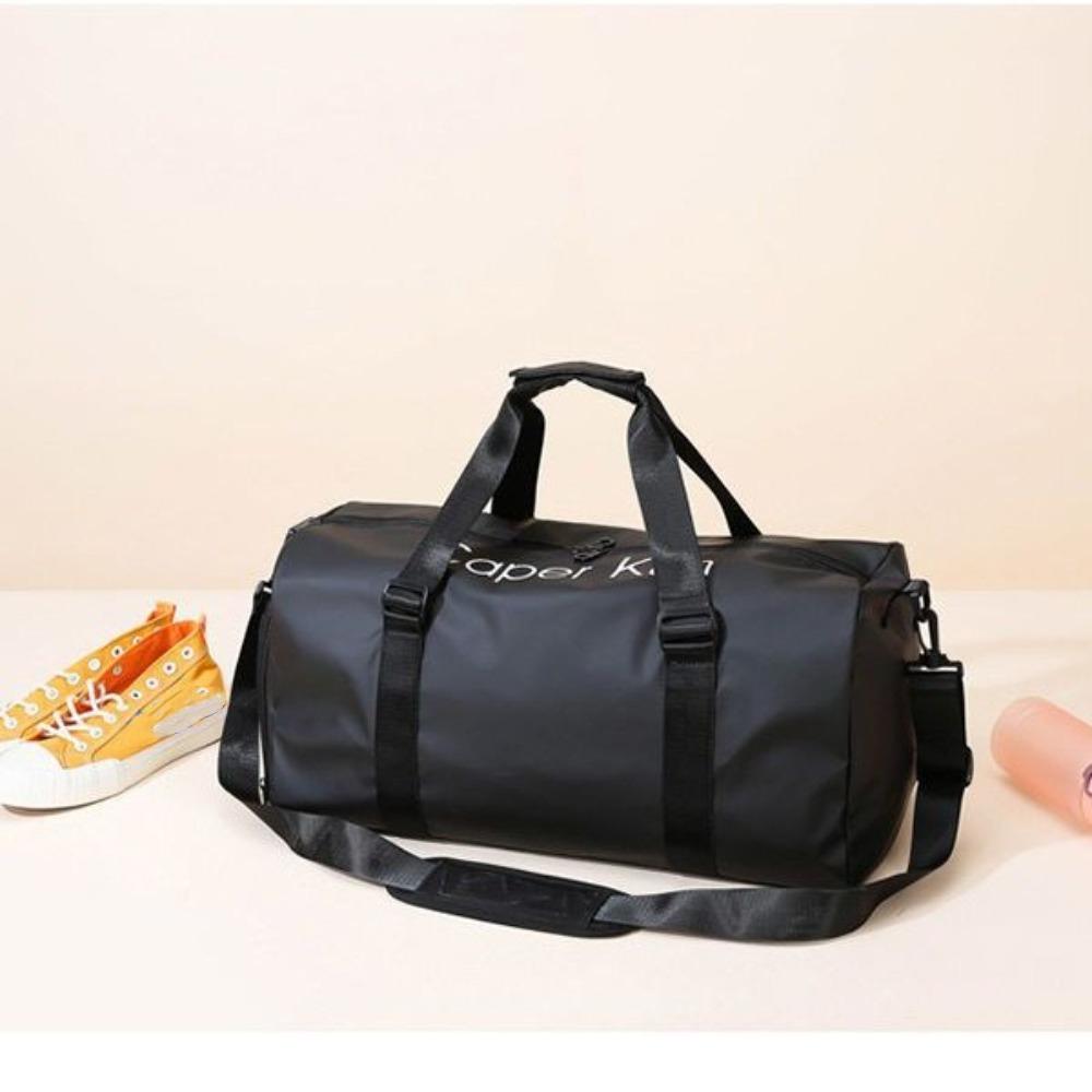 With Shoe Box Fitness Handbag Dry and Wet Separation Gym Bag Sports Shoulder Bag Commuting