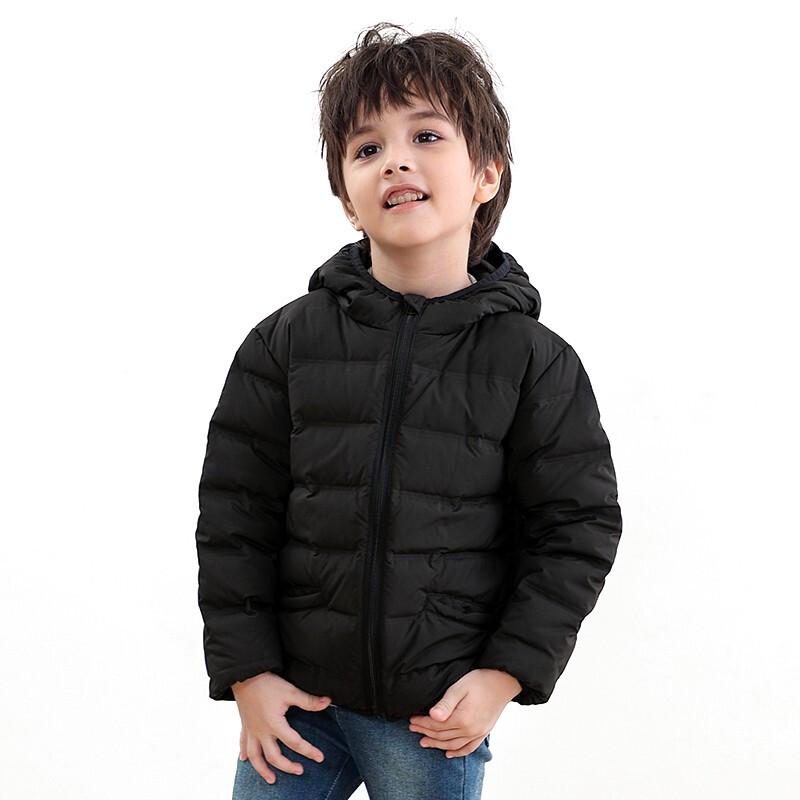 Детская легкая пуховая куртка с капюшоном Tri-polar TP8539 150