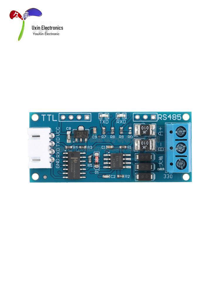 MCU TTL To RS485 Converter: Serial Port UART Level Adapter with Auto Flow Control