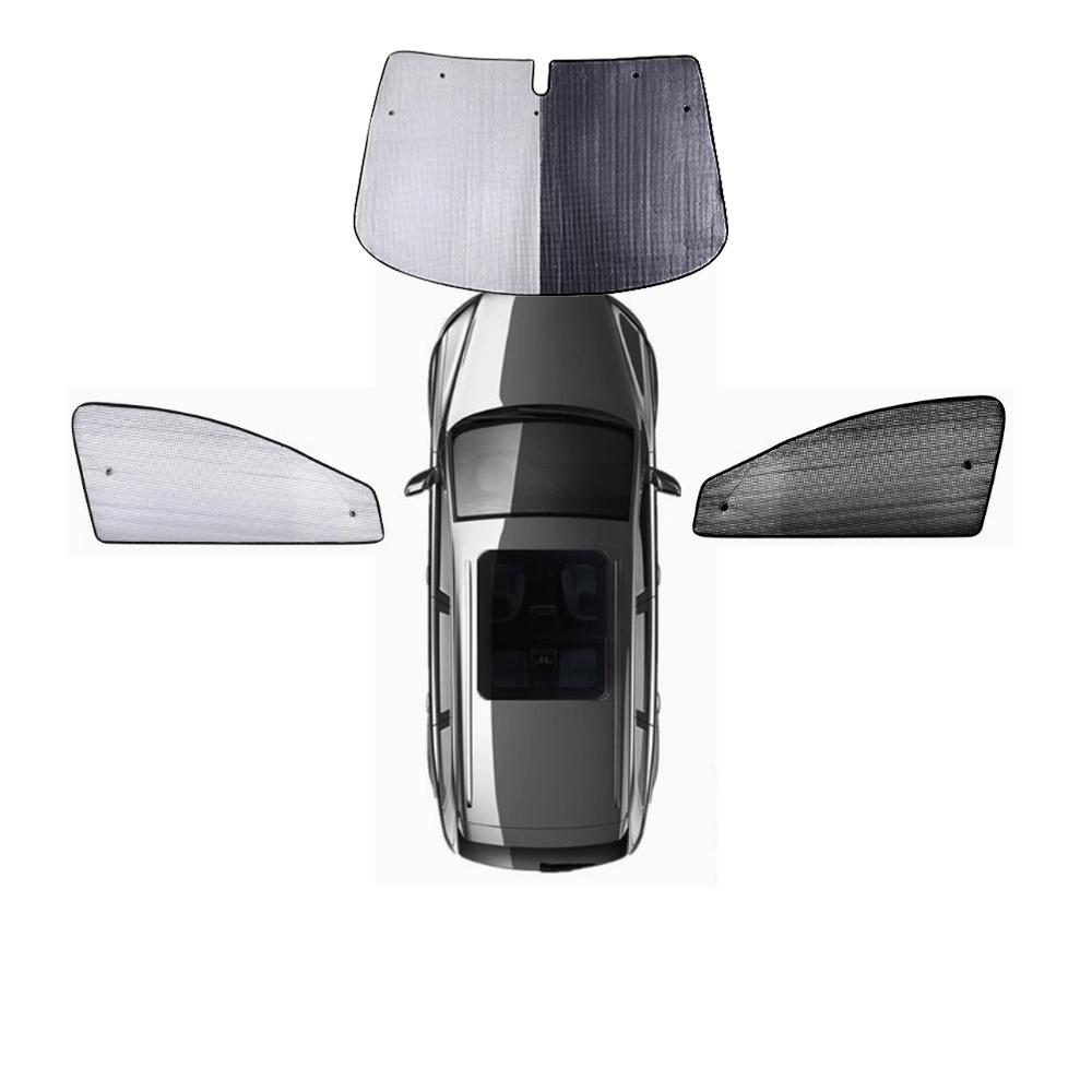 Sunshades for Volkswagen VW Tiguan L R-Line 2017~2024 Side Windshield Curtain Roof Windows Sun Visor Sunroof Cover Accessories