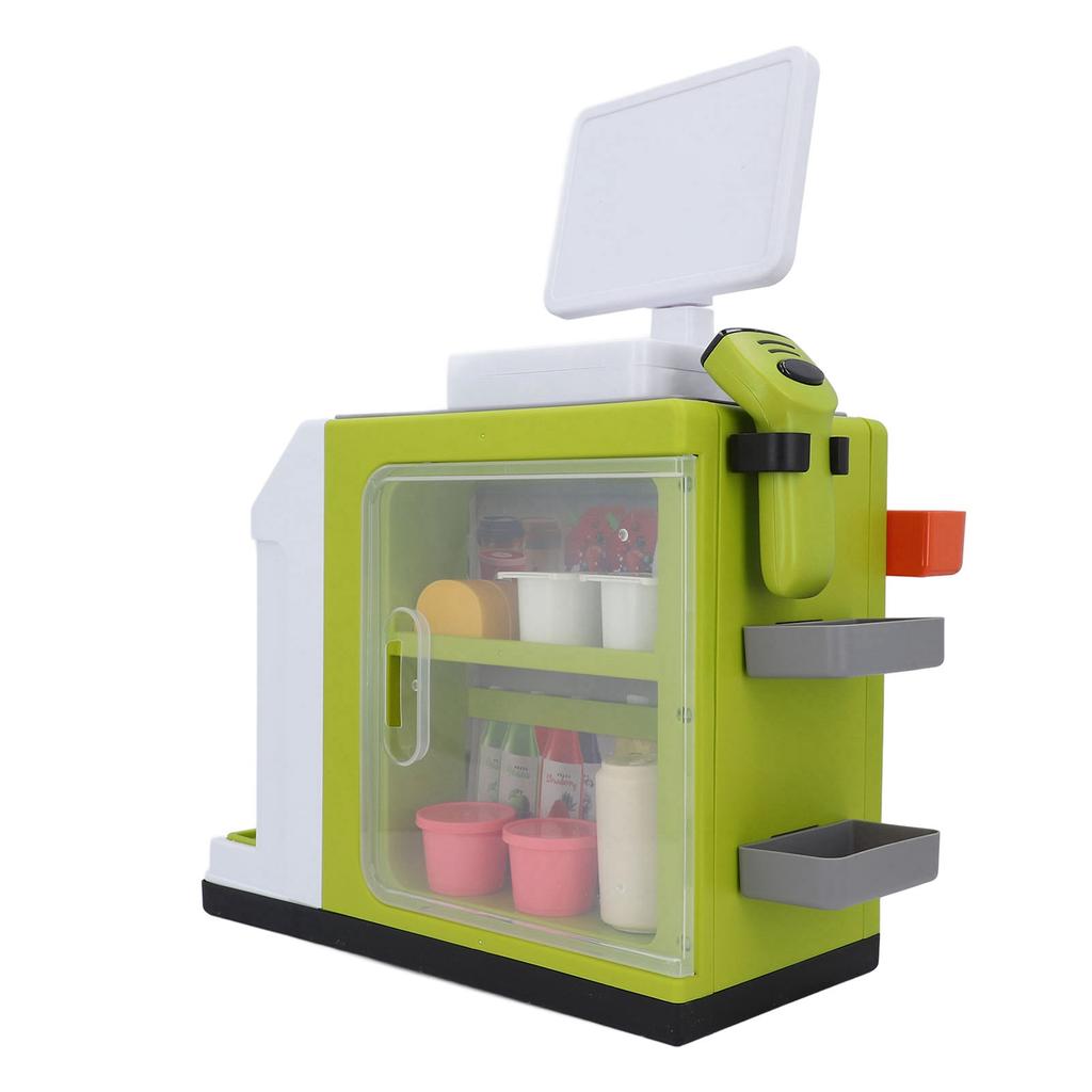 Simüle Süpermarket Oyuncak Yazar Kasa Oyuncak Taklit Oyun Kahve Makinesi Buzdolabı Buzdolabı Barkod Sc