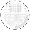 Micrometer Calibration Slide for Microscope - Precision Measuring Ruler Instrument