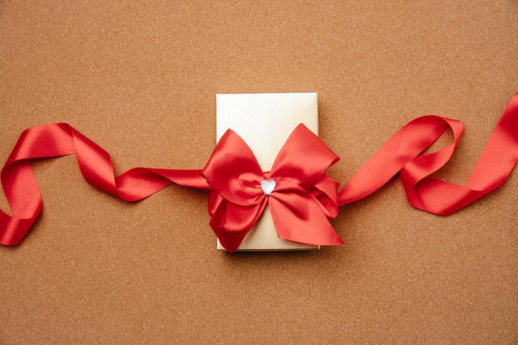 Width Double Face Satin Ribbon 25 Yards Ribbon Set for Party Wedding and Crafts [Ribbonilux] 10.16cm (250-Red), Decoration, Sewing,