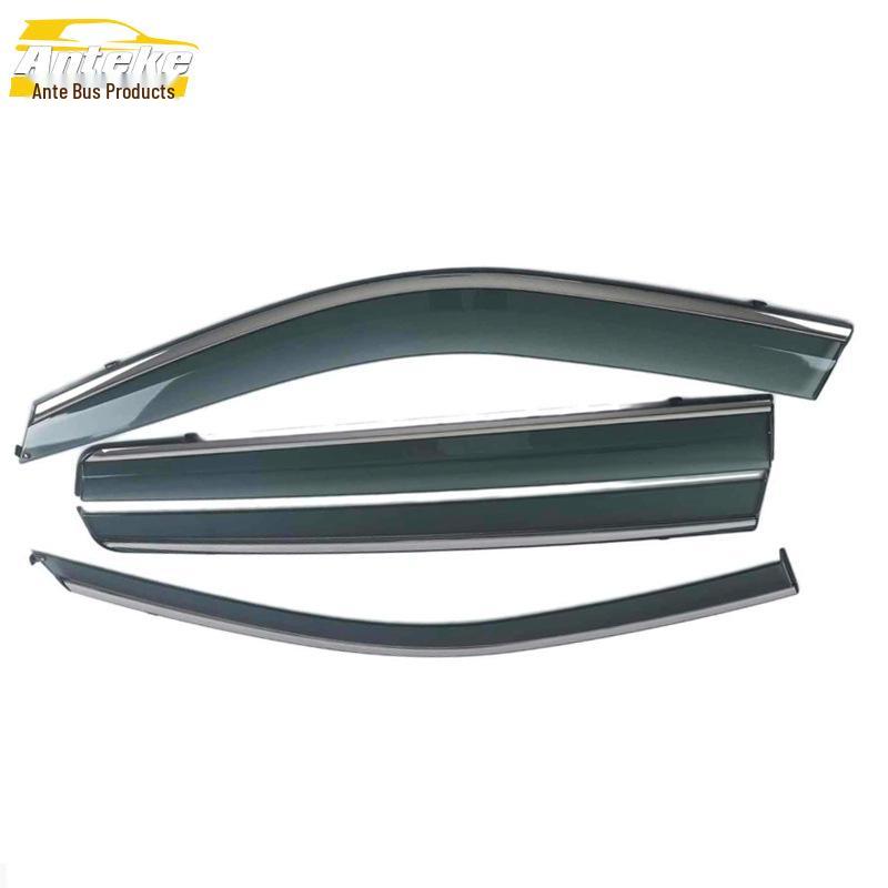 Landwind X8 12-18 Rain Guards & Sun Visor Trim 3D Stainless Steel Strips