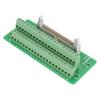 IDC40P 40Pin Male Header Breakout Board Terminal Block Connector PLC Interface with Bracket