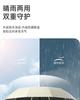 Blue Star Map Equivalent 480 Bone Fully Automatic Triple Fold Black Glue Sunscreen and Anti UV Business Umbrella