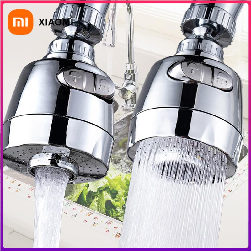 Xiaomi Universeller Küchenarmatur-Adapter mit 2/3 Modi, 360°-Drehung, Filterverlängerung, Sprühfunktion, wassersparende Düse