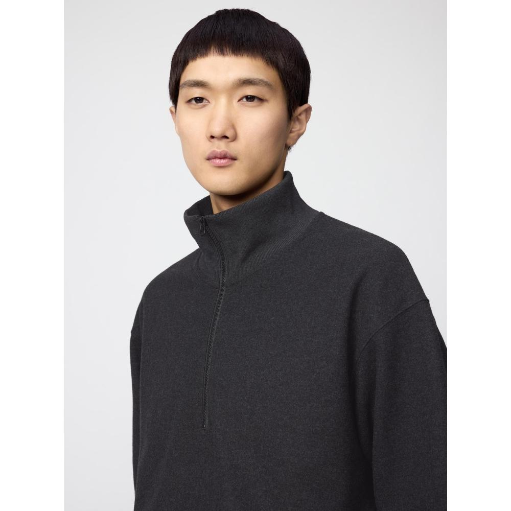 Uniqlo Brushed Half Zip Sweatshirt