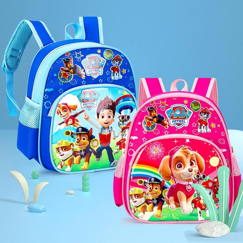 Disney Paw Patrol Christmas Entrance Excursion [sunkids] Backpack, Pack, Kids, Children's Backpack, Boys, Travel, Kindergarten, Ceremony, School,