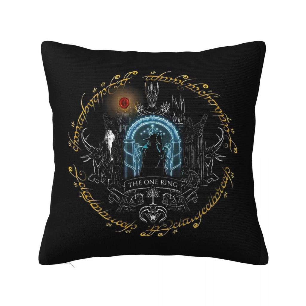 L-Lords Of The R-Rings Middle Earth Pillow Cover Soft Pillow Case Cushion Cover Pillowcases For Office Car Home Decorative